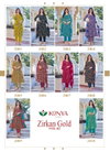 Zirkan Gold Vol 2 By Kanya Vertican Kurti With Bottom Dupatta Wholesale Market In India